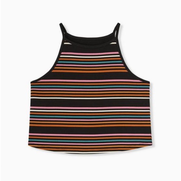 torrid Tops - Torrid size 2 foxy high neck crop top